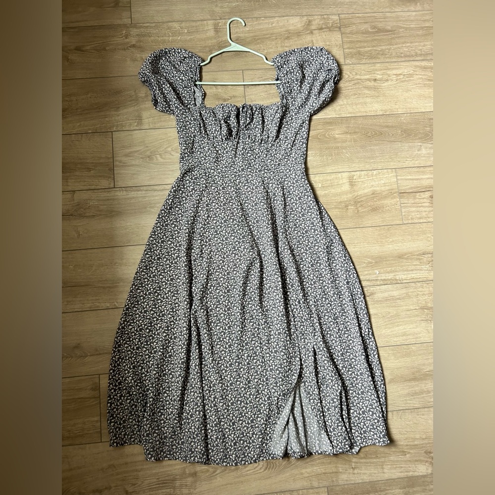 Floral Puff Sleeve Dress